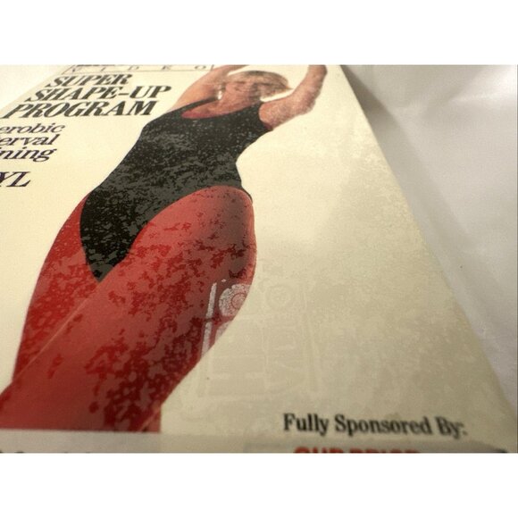 Sports Illustrated Super Shape Up Program VHS SEALED Watermarks HBO Cheryl Tiegs - Picture 4 of 5